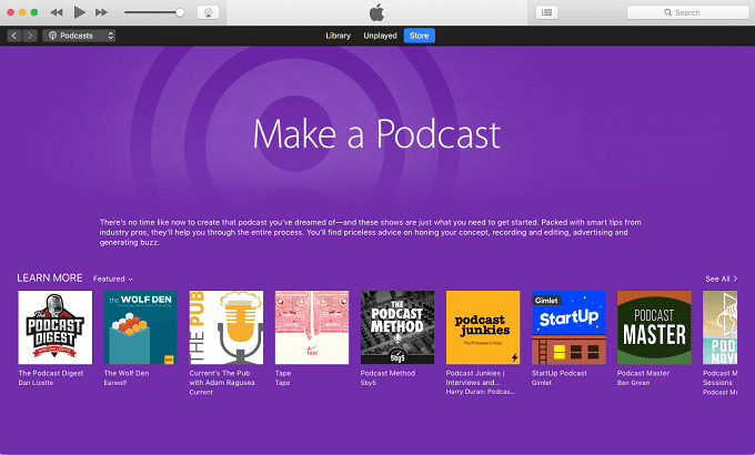 Illustration Of Itunes Podcast