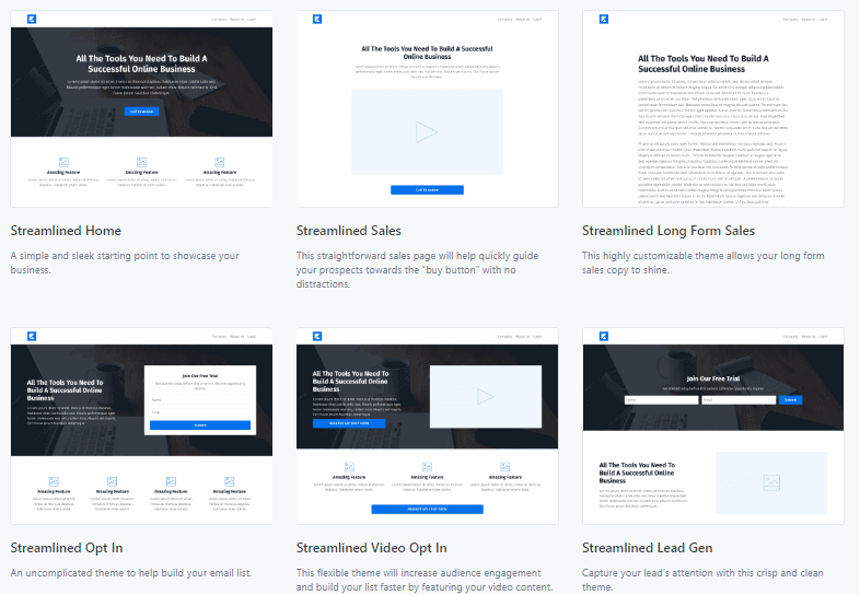 kajabi landing pages